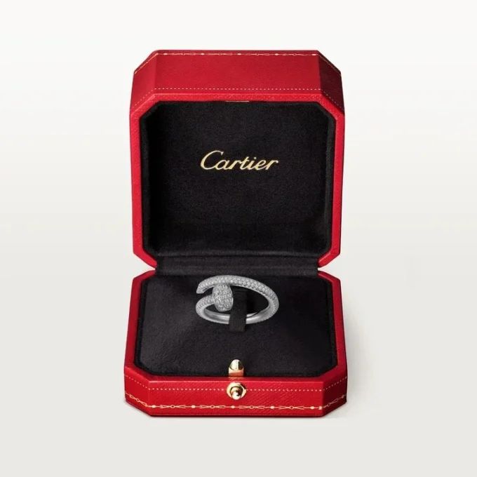 Δαχτυλίδι Juste Un Clou – Λευκόχρυσο, Διαμάντια – Cartier Δαχτυλίδι Juste Un Clou – Λευκόχρυσο, Διαμάντια – Cartier