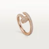 Δαχτυλίδι Juste Un Clou – Ροζ χρυσός, διαμάντια – Cartier Δαχτυλίδι Juste Un Clou – Ροζ χρυσός, διαμάντια – Cartier