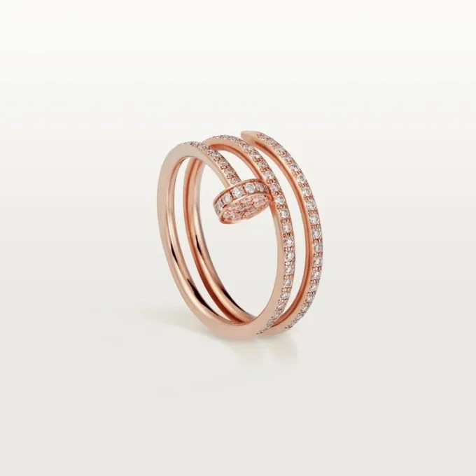 Δαχτυλίδι Juste Un Clou – Ροζ χρυσός, διαμάντια – Cartier Δαχτυλίδι Juste Un Clou – Ροζ χρυσός, διαμάντια – Cartier