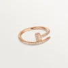 Δαχτυλίδι Juste Un Clou – Ροζ χρυσός, διαμάντια – Cartier Δαχτυλίδι Juste Un Clou – Ροζ χρυσός, διαμάντια – Cartier
