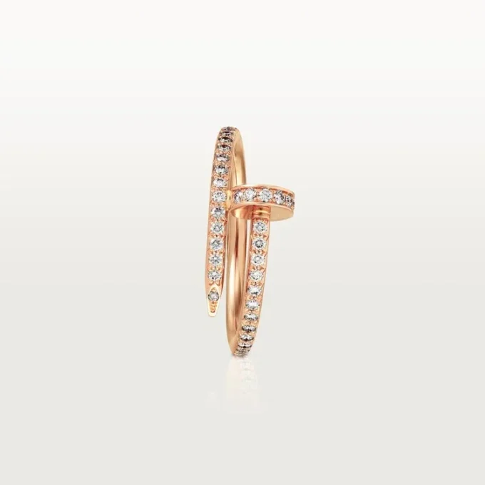Δαχτυλίδι Juste Un Clou – Ροζ χρυσός, διαμάντια – Cartier Δαχτυλίδι Juste Un Clou – Ροζ χρυσός, διαμάντια – Cartier