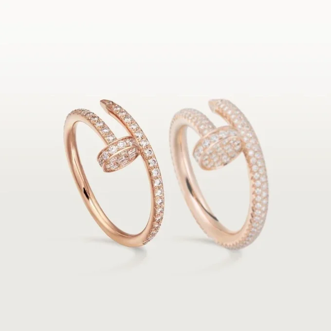 Δαχτυλίδι Juste Un Clou – Ροζ χρυσός, διαμάντια – Cartier Δαχτυλίδι Juste Un Clou – Ροζ χρυσός, διαμάντια – Cartier