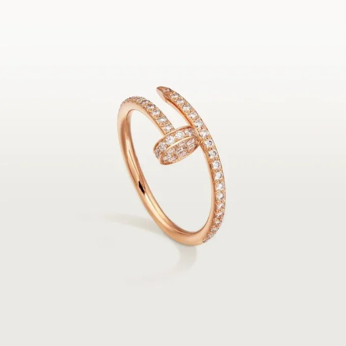 Δαχτυλίδι Juste Un Clou – Ροζ χρυσός, διαμάντια – Cartier Δαχτυλίδι Juste Un Clou – Ροζ χρυσός, διαμάντια – Cartier