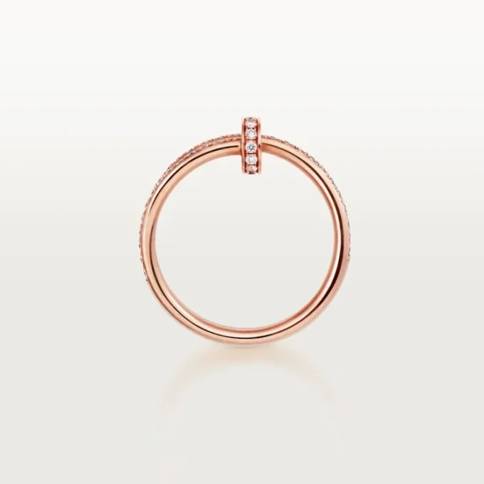 Δαχτυλίδι Juste Un Clou – Ροζ χρυσός, διαμάντια – Cartier Δαχτυλίδι Juste Un Clou – Ροζ χρυσός, διαμάντια – Cartier
