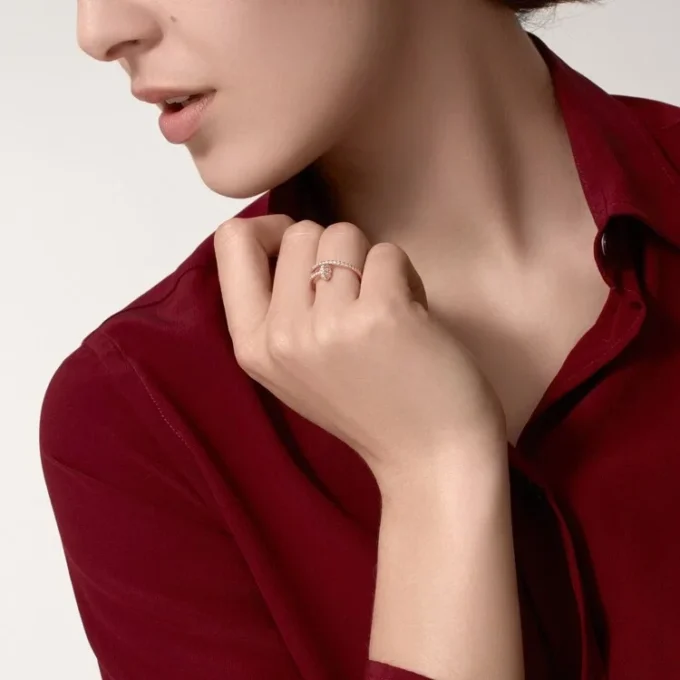 Δαχτυλίδι Juste Un Clou – Ροζ χρυσός, διαμάντια – Cartier Δαχτυλίδι Juste Un Clou – Ροζ χρυσός, διαμάντια – Cartier
