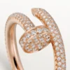 Δαχτυλίδι Juste Un Clou – Ροζ χρυσός, διαμάντια – Cartier Δαχτυλίδι Juste Un Clou – Ροζ χρυσός, διαμάντια – Cartier