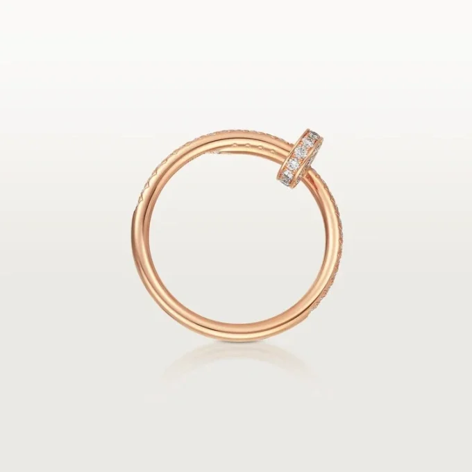 Δαχτυλίδι Juste Un Clou – Ροζ χρυσός, διαμάντια – Cartier Δαχτυλίδι Juste Un Clou – Ροζ χρυσός, διαμάντια – Cartier