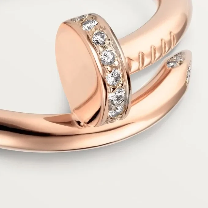Δαχτυλίδι Juste Un Clou – Ροζ χρυσός, διαμάντια – Cartier Δαχτυλίδι Juste Un Clou – Ροζ χρυσός, διαμάντια – Cartier