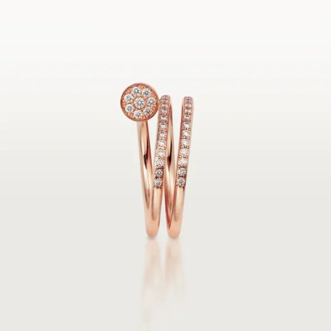 Δαχτυλίδι Juste Un Clou – Ροζ χρυσός, διαμάντια – Cartier Δαχτυλίδι Juste Un Clou – Ροζ χρυσός, διαμάντια – Cartier