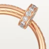 Δαχτυλίδι Juste Un Clou – Ροζ χρυσός, διαμάντια – Cartier Δαχτυλίδι Juste Un Clou – Ροζ χρυσός, διαμάντια – Cartier