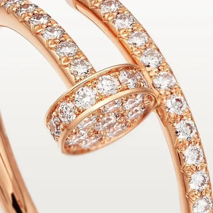 Δαχτυλίδι Juste Un Clou – Ροζ χρυσός, διαμάντια – Cartier Δαχτυλίδι Juste Un Clou – Ροζ χρυσός, διαμάντια – Cartier