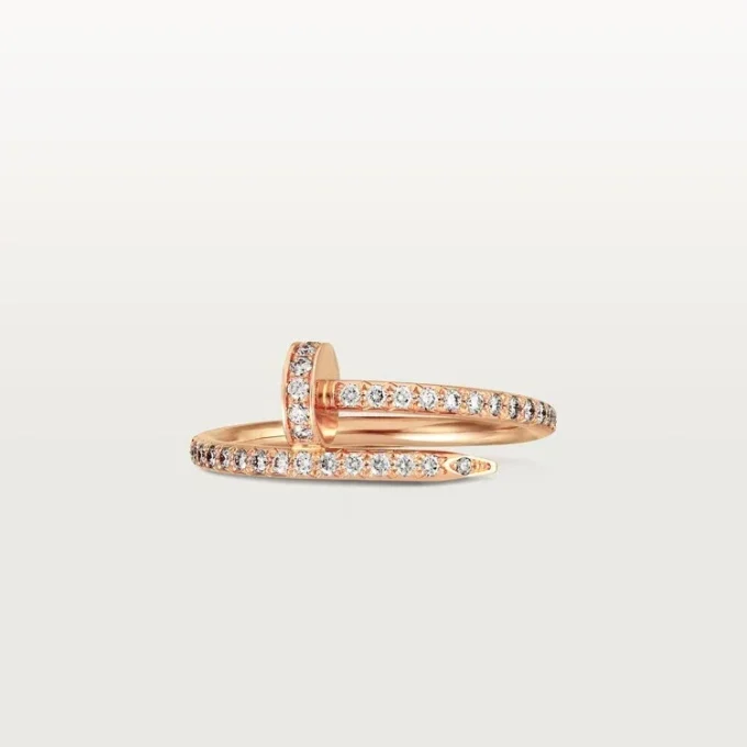 Δαχτυλίδι Juste Un Clou – Ροζ χρυσός, διαμάντια – Cartier Δαχτυλίδι Juste Un Clou – Ροζ χρυσός, διαμάντια – Cartier