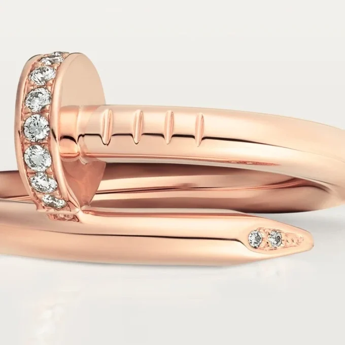 Δαχτυλίδι Juste Un Clou – Ροζ χρυσός, διαμάντια – Cartier Δαχτυλίδι Juste Un Clou – Ροζ χρυσός, διαμάντια – Cartier
