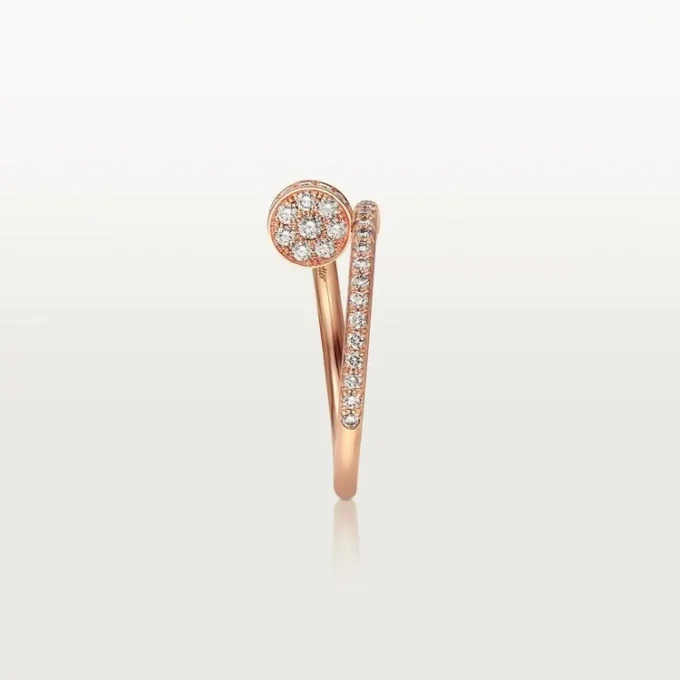 Δαχτυλίδι Juste Un Clou – Ροζ χρυσός, διαμάντια – Cartier Δαχτυλίδι Juste Un Clou – Ροζ χρυσός, διαμάντια – Cartier