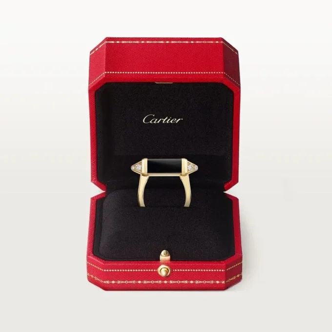 Δαχτυλίδι Les Berlingots De Cartier, ημι-στοιχισμένο