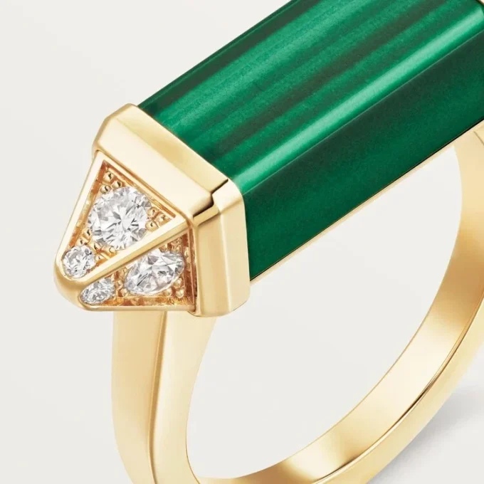 Δαχτυλίδι Les Berlingots De Cartier, ημι-στοιχισμένο