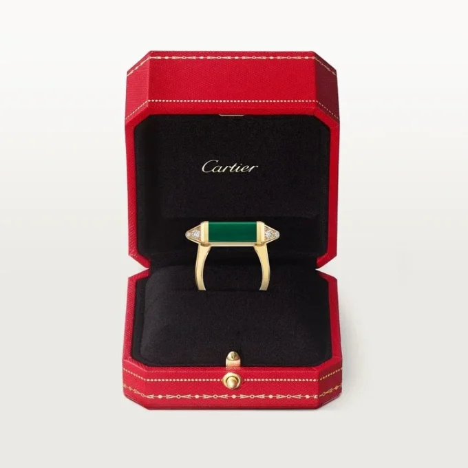 Δαχτυλίδι Les Berlingots De Cartier, ημι-στοιχισμένο
