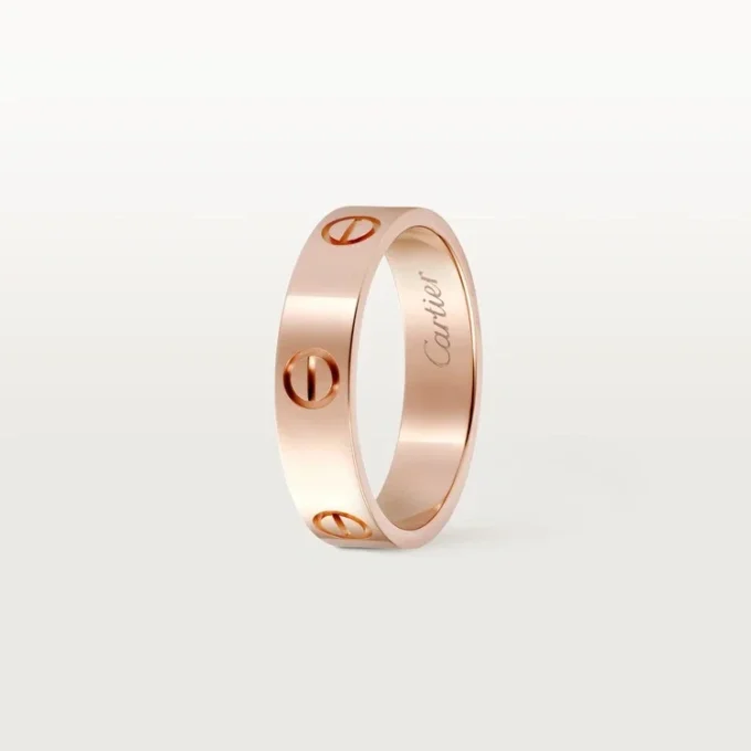 Δαχτυλίδι Love – Ροζ χρυσός, κλασικό μοντέλο | Cartier Us