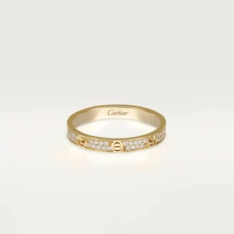 Δαχτυλίδι Love, Sm – Κίτρινο χρυσό, Διαμάντια – Cartier