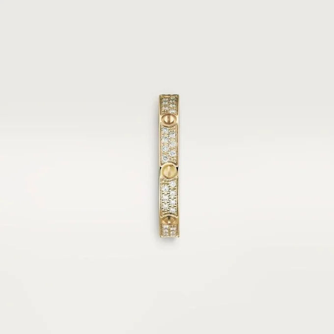 Δαχτυλίδι Love, Sm – Κίτρινο χρυσό, Διαμάντια – Cartier