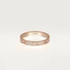 Δαχτυλίδι Love, Sm – Ροζ χρυσός, διαμάντια – Cartier