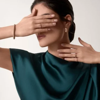 Δαχτυλίδι Love, Sm – Ροζ χρυσός, διαμάντια – Cartier