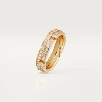 Δαχτυλίδι Maillon Panthere – Κίτρινο χρυσό, διαμάντια – Cartier