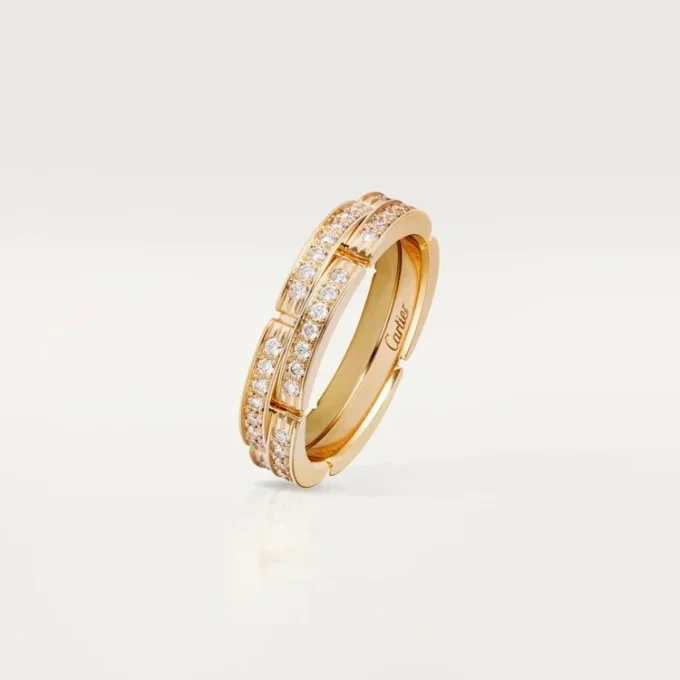 Δαχτυλίδι Maillon Panthere – Κίτρινο χρυσό, διαμάντια – Cartier