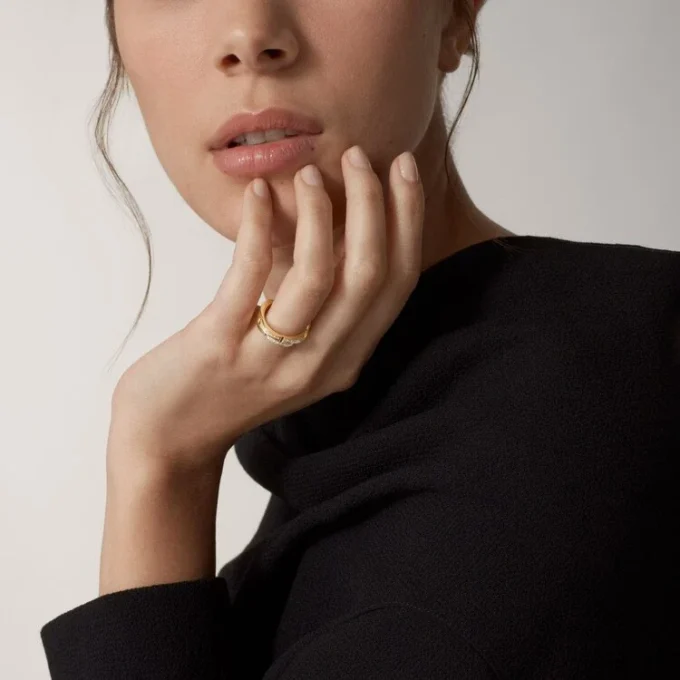 Δαχτυλίδι Maillon Panthere – Κίτρινο χρυσό, διαμάντια – Cartier