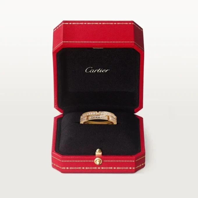 Δαχτυλίδι Maillon Panthere – Κίτρινο χρυσό, διαμάντια – Cartier