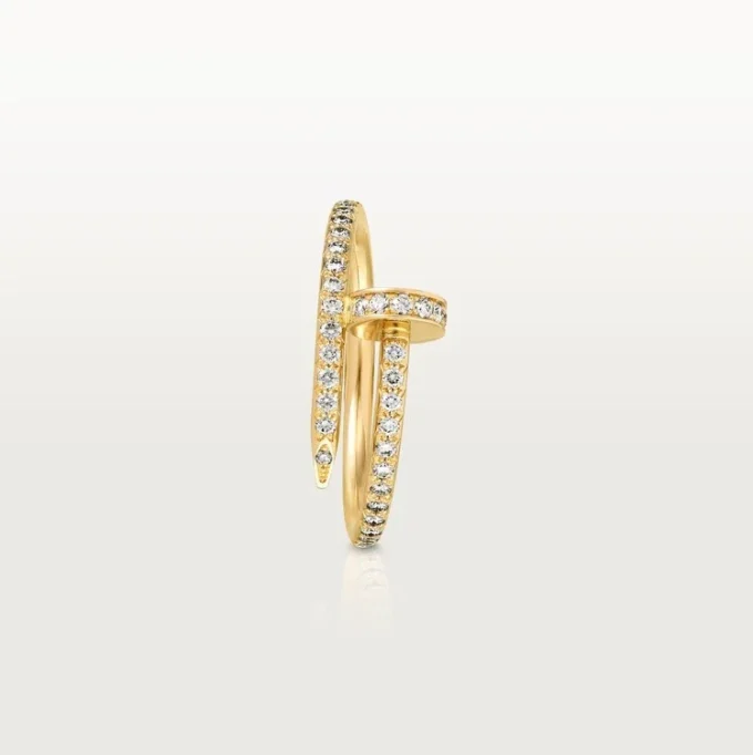Δαχτυλίδι με διαμάντια Juste Un Clou, κίτρινο χρυσό | Cartier Us