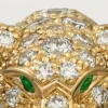Δαχτυλίδι με διαμάντια Panthere De Cartier, κίτρινο χρυσό | Cartier Us