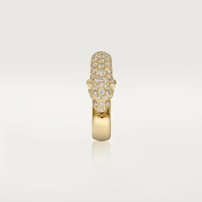 Δαχτυλίδι με διαμάντια Panthere De Cartier, κίτρινο χρυσό | Cartier Us