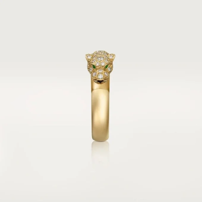 Δαχτυλίδι με διαμάντια Panthere De Cartier, κίτρινο χρυσό | Cartier Us