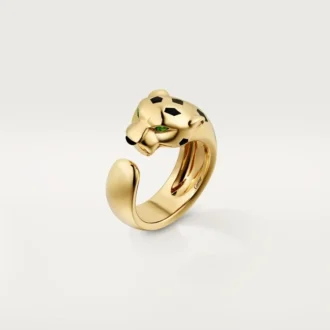 Δαχτυλίδι Panthere De Cartier από κίτρινο χρυσό και όνυχα | Cartier Us