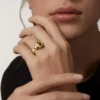 Δαχτυλίδι Panthere De Cartier από κίτρινο χρυσό και όνυχα | Cartier Us