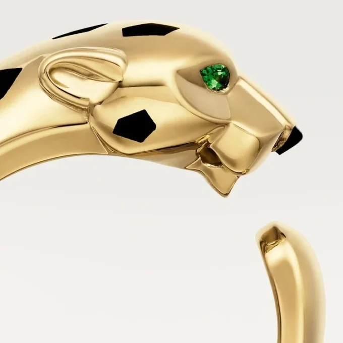 Δαχτυλίδι Panthere De Cartier από κίτρινο χρυσό και όνυχα | Cartier Us