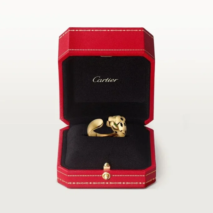 Δαχτυλίδι Panthere De Cartier από κίτρινο χρυσό και όνυχα | Cartier Us