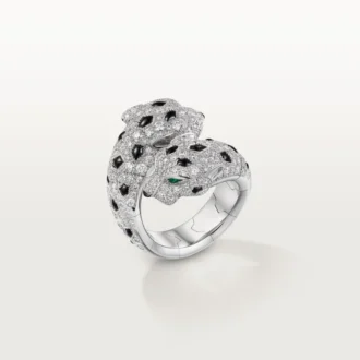 Δαχτυλίδι Panthere De Cartier, αρθρωτό, με πάβινγκ
