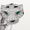 Δαχτυλίδι Panthere De Cartier, αρθρωτό, με πάβινγκ Δαχτυλίδι Panthere De Cartier, αρθρωτό, με πάβινγκ