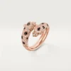 Δαχτυλίδι Panthere De Cartier, ημι-στολισμένο Δαχτυλίδι Panthere De Cartier, ημι-στολισμένο