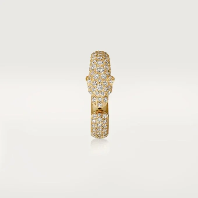 Δαχτυλίδι Panthere De Cartier – Κίτρινο χρυσό, σμαράγδια, όνυχας, διαμάντια – Cartier