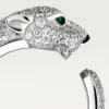 Δαχτυλίδι Panthere De Cartier – Λευκόχρυσο, Διαμάντια, Σμαράγδια, Όνυχας – Cartier