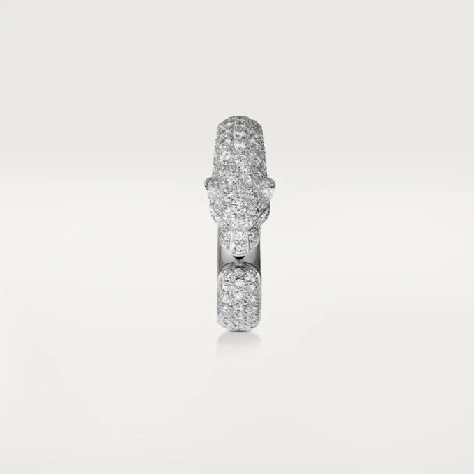Δαχτυλίδι Panthere De Cartier – Λευκόχρυσο, Σμαράγδια, Όνυχας, Διαμάντια – Cartier
