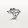 Δαχτυλίδι Panthere De Cartier – Λευκόχρυσο, Σμαράγδια, Όνυχας, Διαμάντια – Cartier