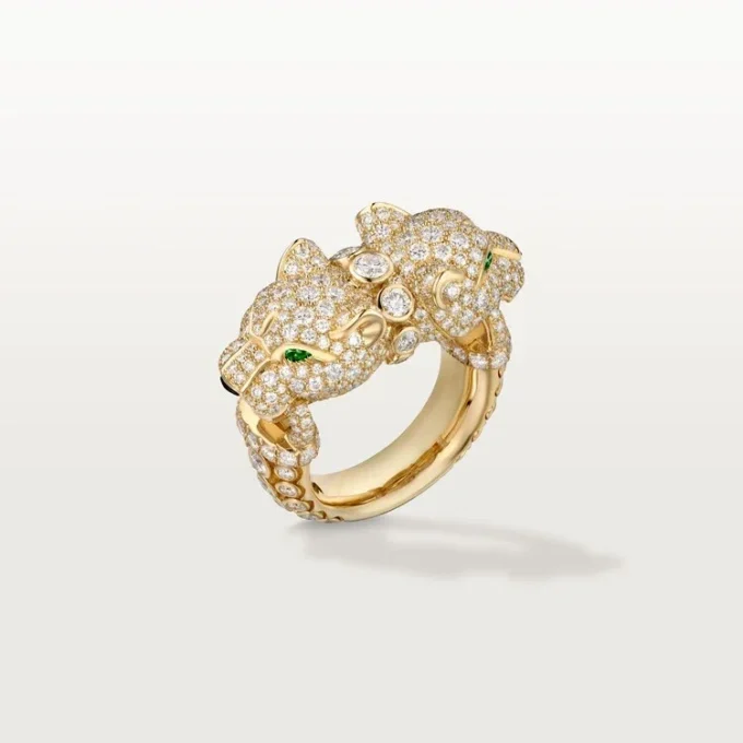 Δαχτυλίδι Panthere De Cartier, με πάβ Δαχτυλίδι Panthere De Cartier, με πάβ