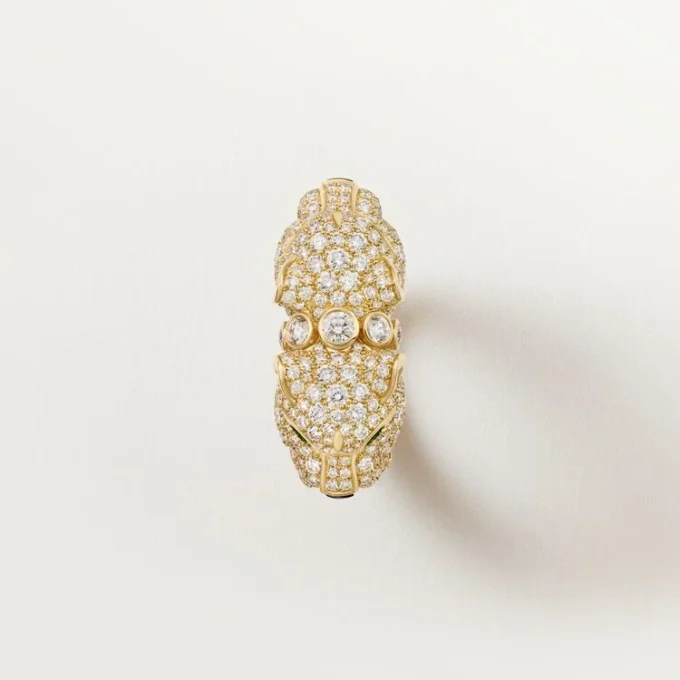 Δαχτυλίδι Panthere De Cartier, με πάβ Δαχτυλίδι Panthere De Cartier, με πάβ