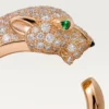 Δαχτυλίδι Panthere De Cartier – Ροζ χρυσός, διαμάντια, σμαράγδια, όνυχας – Cartier Δαχτυλίδι Panthere De Cartier – Ροζ χρυσός, διαμάντια, σμαράγδια, όνυχας – Cartier