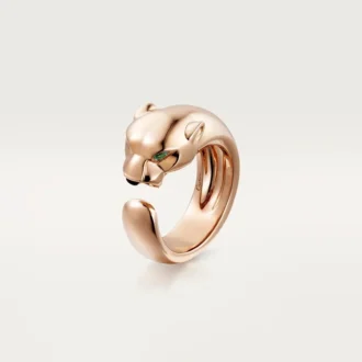Δαχτυλίδι Panthere De Cartier – Ροζ χρυσός, γρανάτες τσαβορίτη, όνυχας – Cartier Δαχτυλίδι Panthere De Cartier – Ροζ χρυσός, γρανάτες τσαβορίτη, όνυχας – Cartier