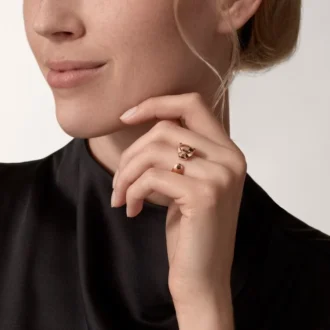Δαχτυλίδι Panthere De Cartier – Ροζ χρυσός, γρανάτες τσαβορίτη, όνυχας – Cartier Δαχτυλίδι Panthere De Cartier – Ροζ χρυσός, γρανάτες τσαβορίτη, όνυχας – Cartier
